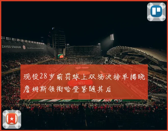 现役28岁前罚球上双场次榜单揭晓詹姆斯领衔哈登紧随其后